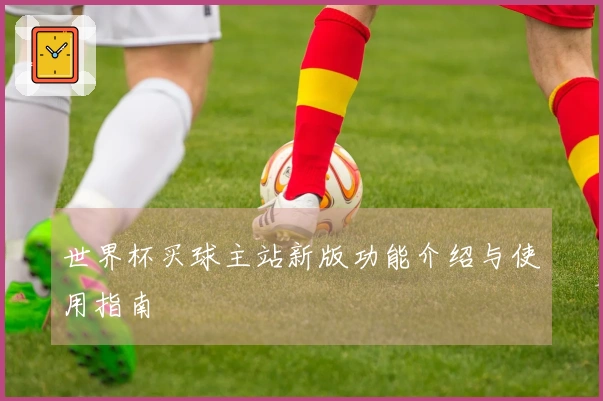世界杯买球主站新版功能介绍与使用指南